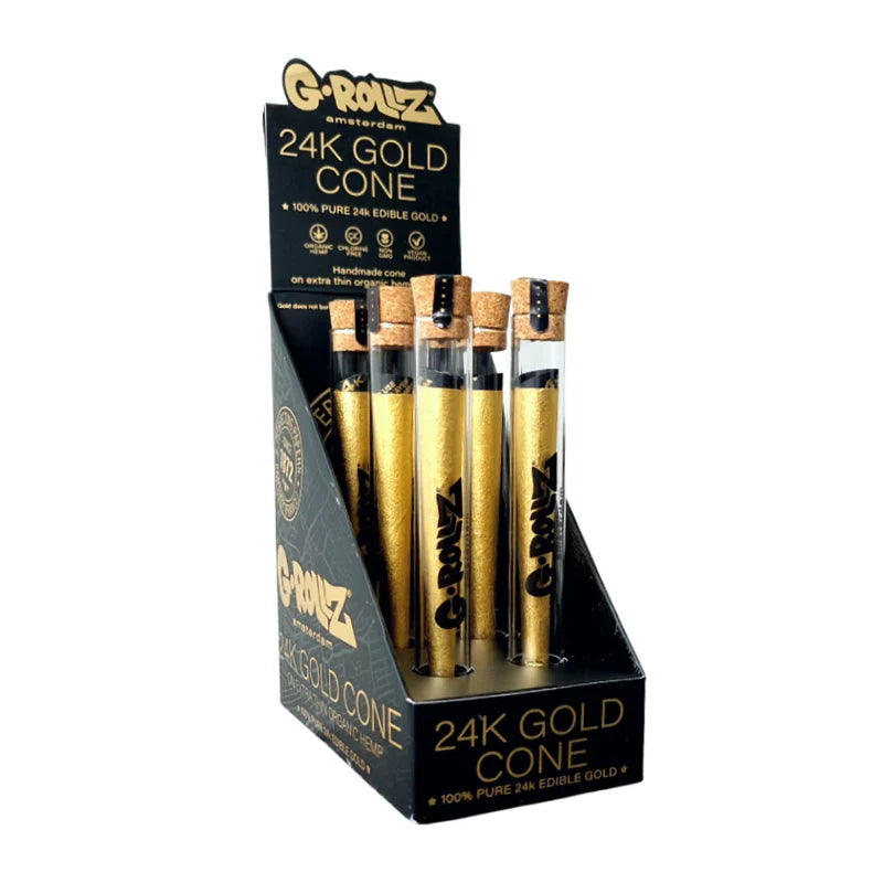 G Rollz 24K Gold pre rolled cone