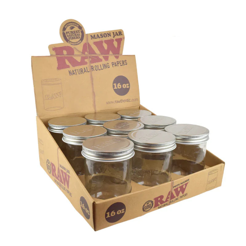 Raw Mason Storage Jar 16OZ