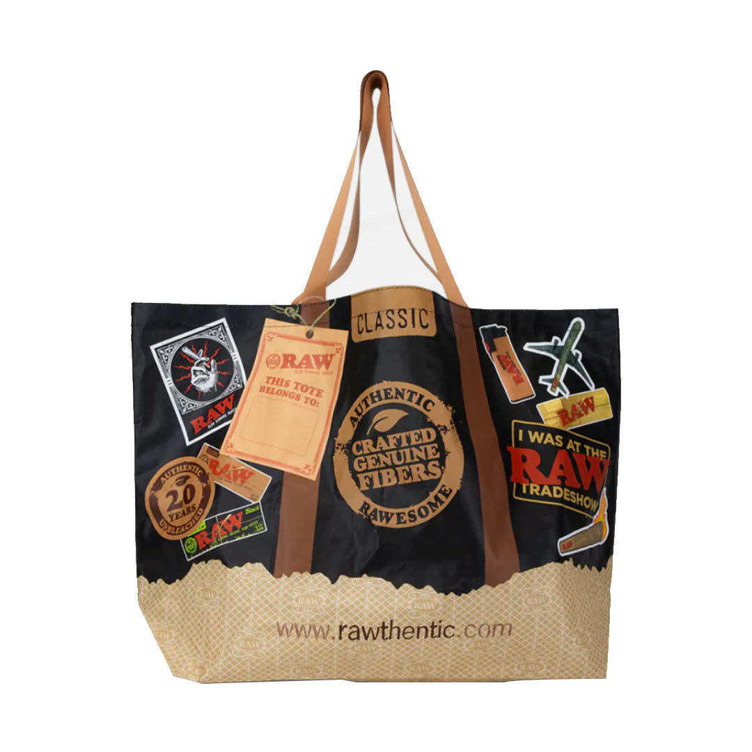 New Raw Tote Shopping Bag