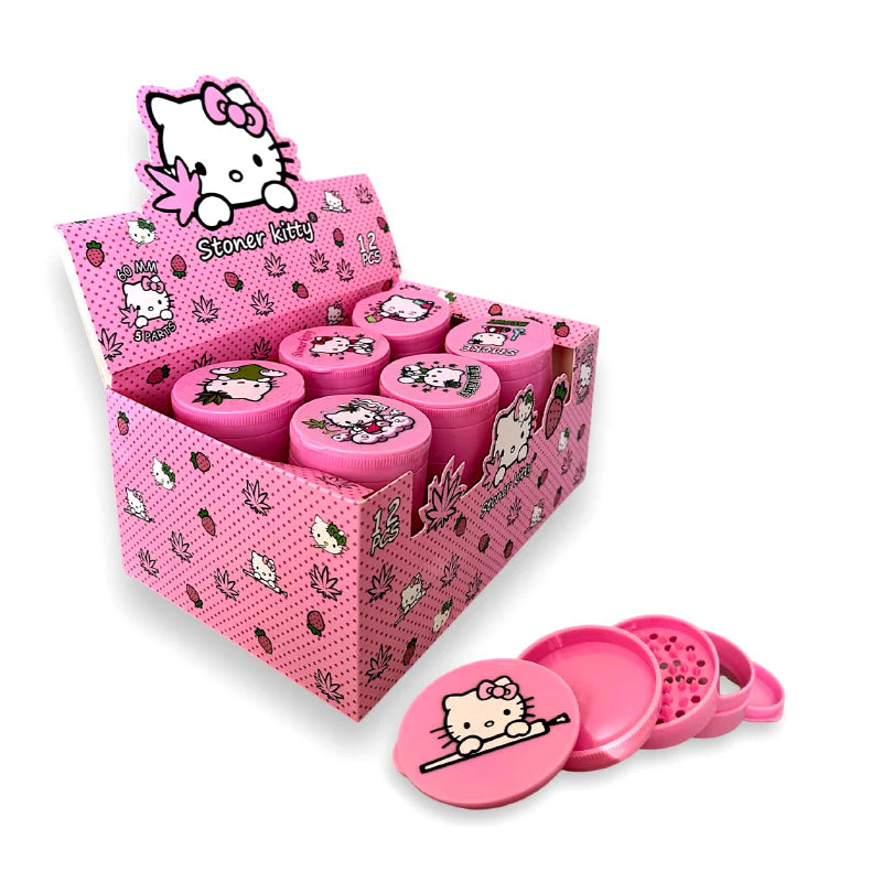 Stoner Kitty Plastic Grinder