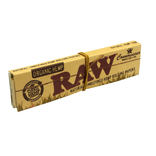 RAW Connoisseur King Size Papers - Organic Hemp
