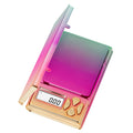 On Balance - SH-100-RBOW - Shine 100 - Rainbow Chrome Digital Scales - 100g X 0.01g