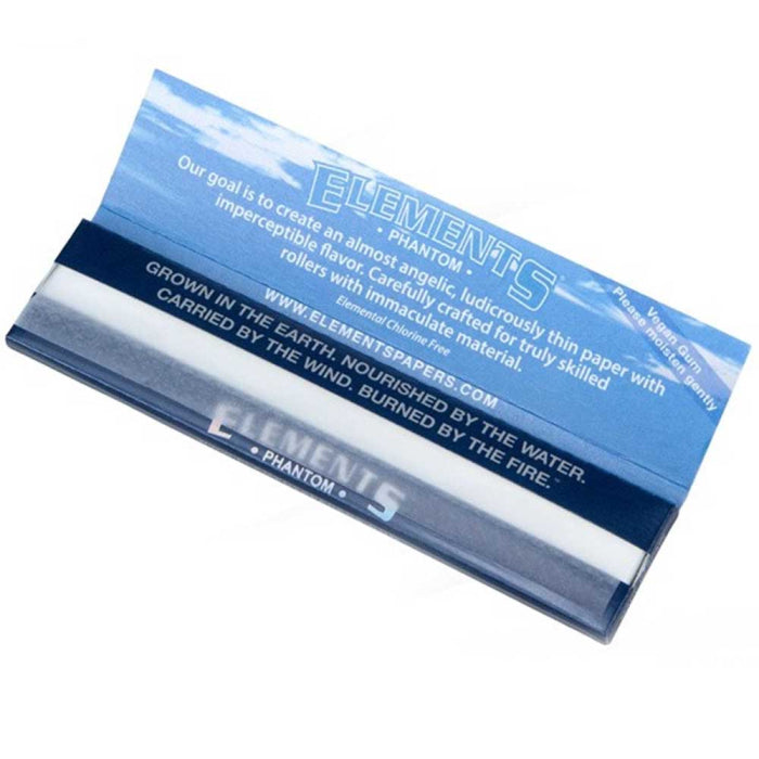 Elements Phantom - Kingsize Slim Papers
