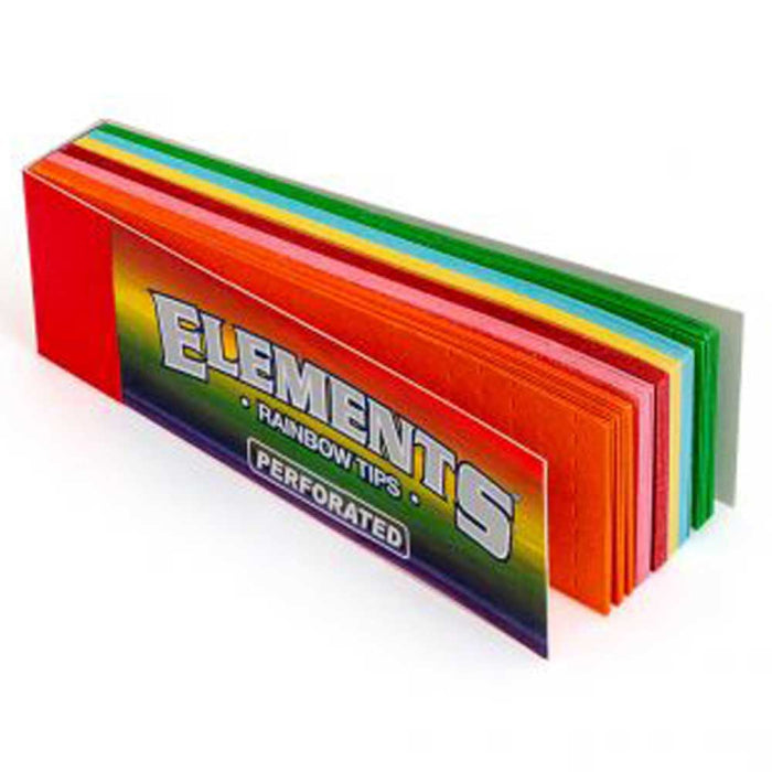 Elements rainbow paper tips