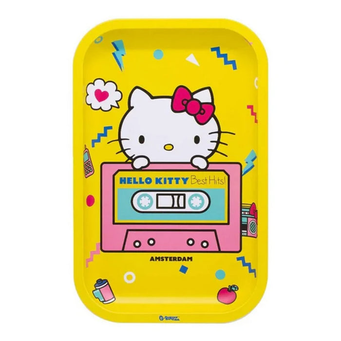 G-Rollz Medium Rolling Tray - Hello Kitty "Best Hits"