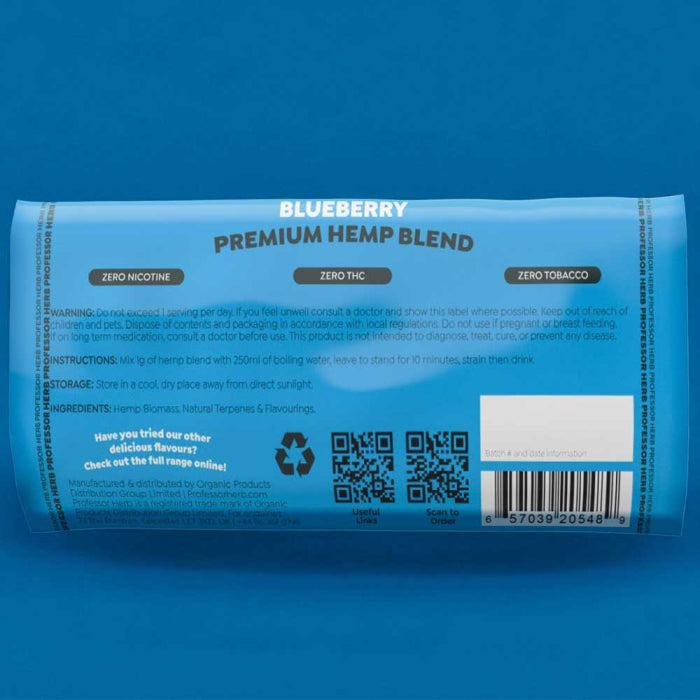 Professor Herb Premium CBD Hemp Blend - Blueberry (24g)