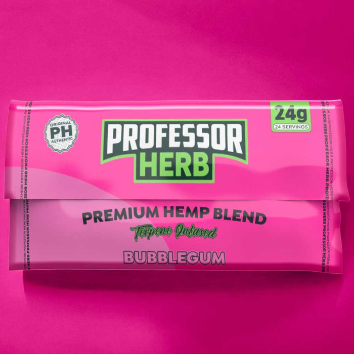 Professor Herb Premium CBD Hemp Blend - Bubblegum (24g)
