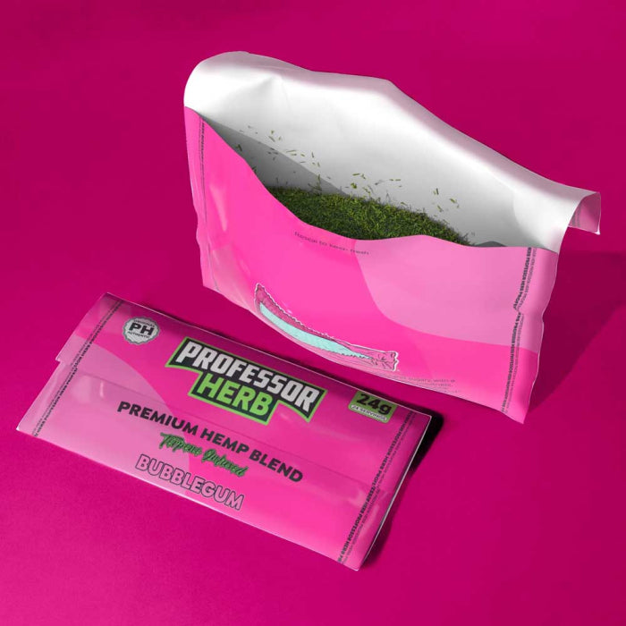 Professor Herb Premium CBD Hemp Blend - Bubblegum (24g)