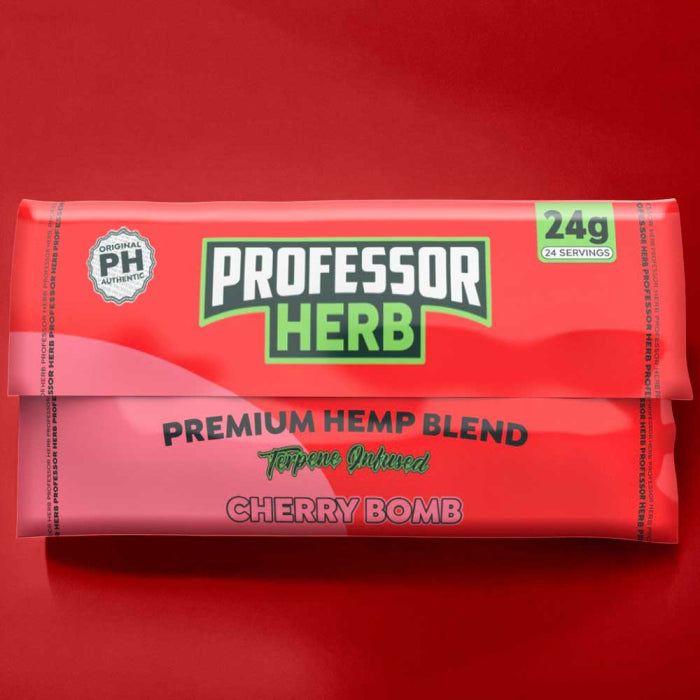 Professor Herb Premium CBD Hemp Blend - Cherry Bomb (24g)