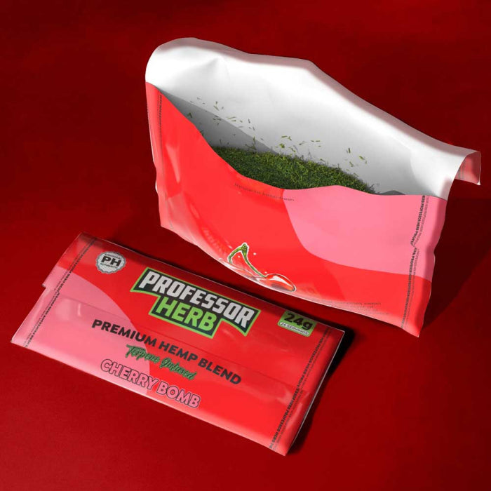 Professor Herb Premium CBD Hemp Blend - Cherry Bomb (24g)