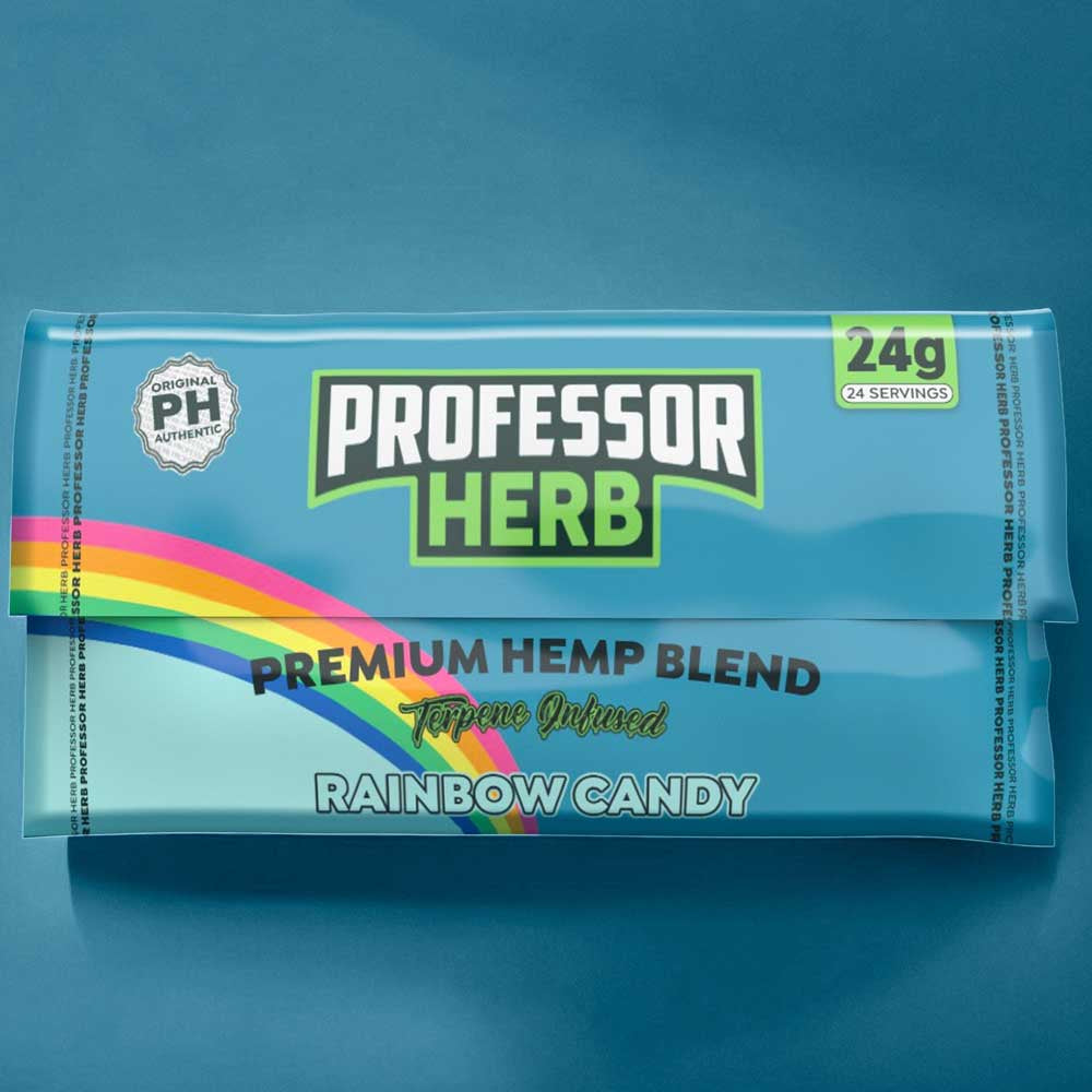 Professor Herb Premium CBD Hemp Blend - Rainbow Candy (24g)
