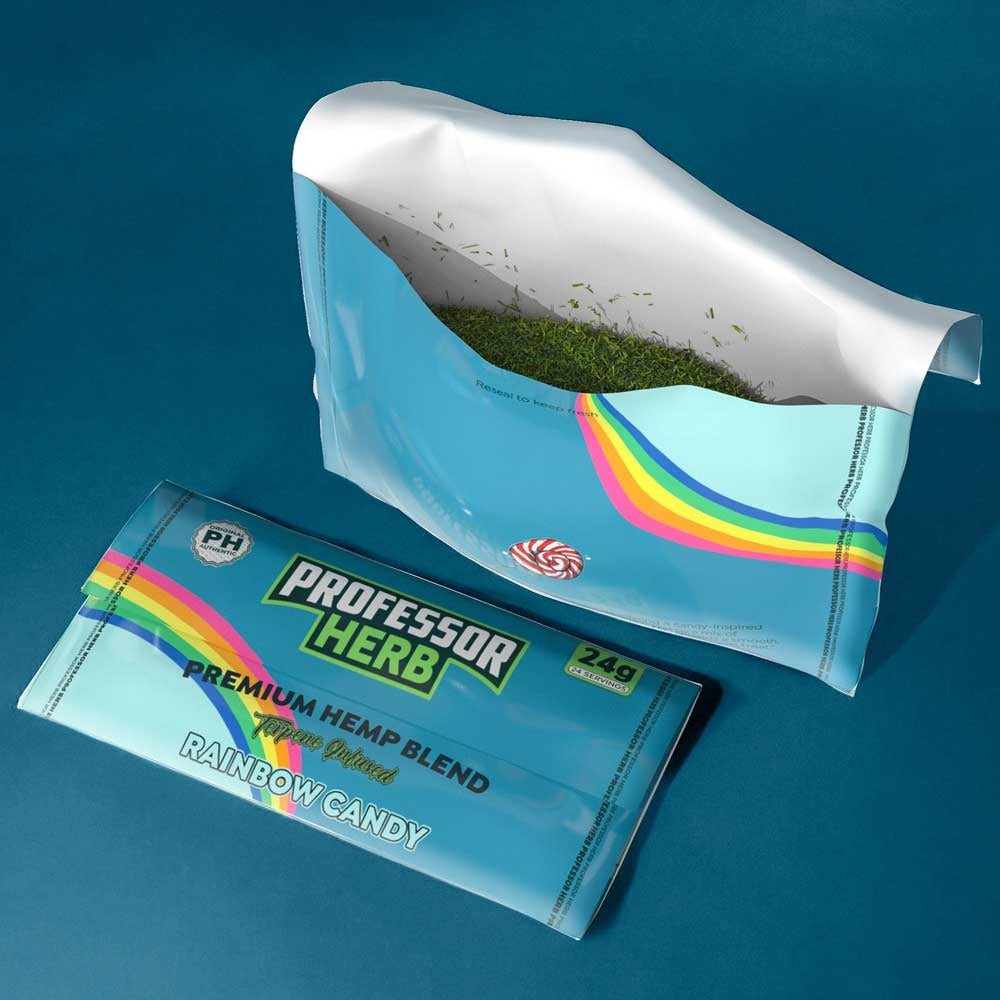 Professor Herb Premium CBD Hemp Blend - Rainbow Candy (24g)