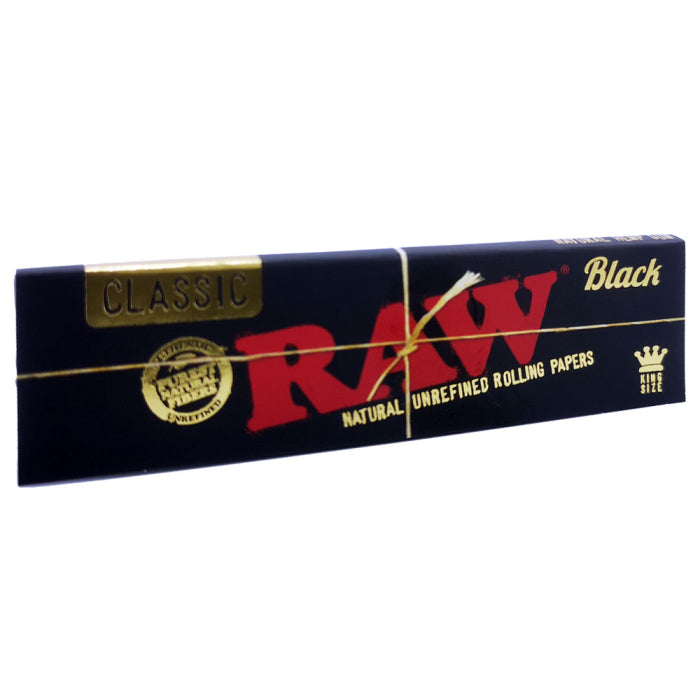 King Size - RAW Black (Wide)