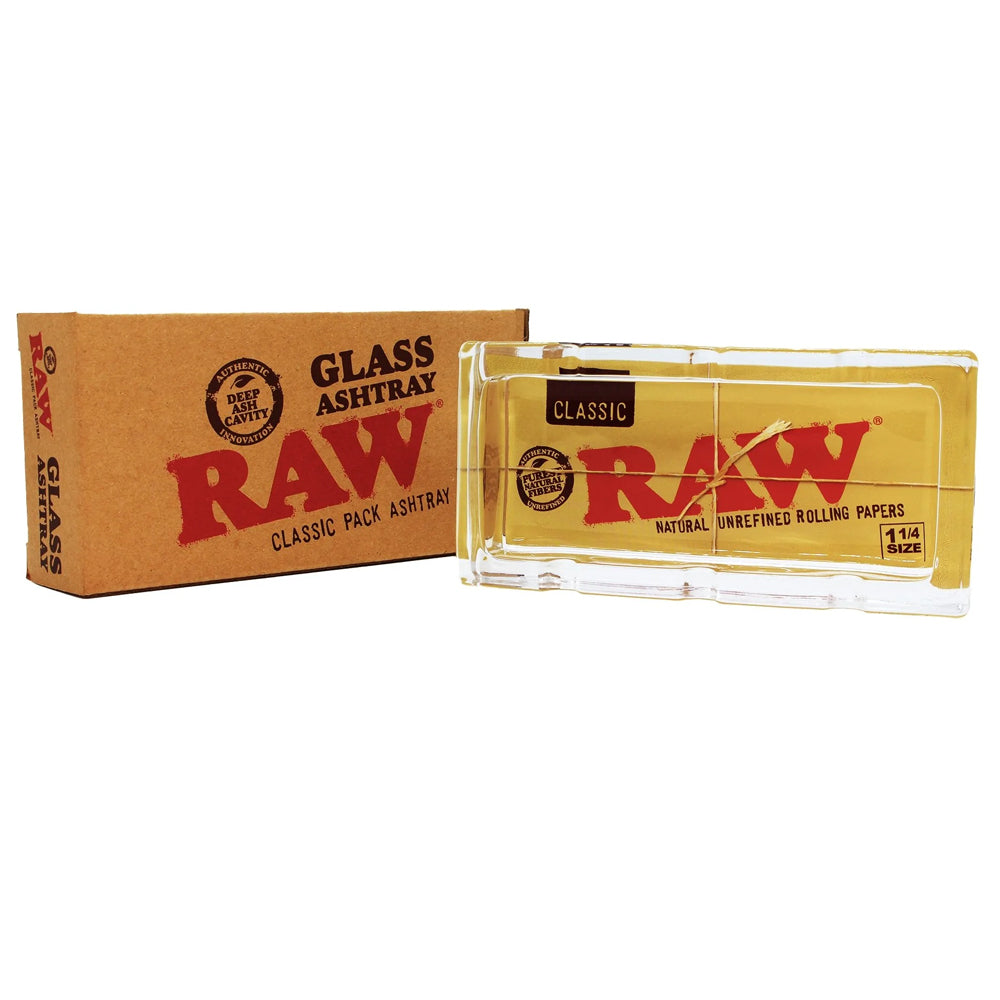 RAW Classic Glass Vessel – Heavy-Duty Desktop Tabletop Dish