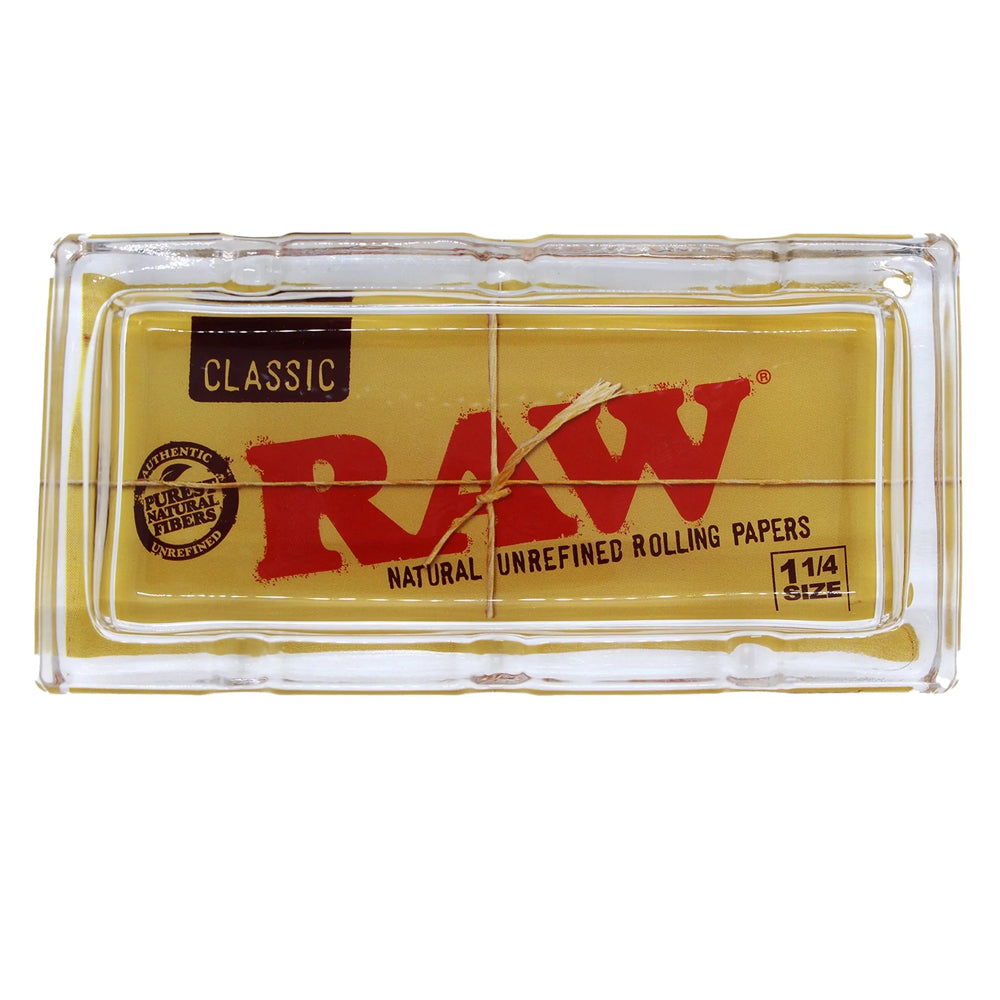 RAW Classic Glass Vessel – Heavy-Duty Desktop Tabletop Dish