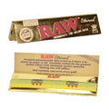 RAW Classic Ethereal Gold Booklet – King Size Slim Phenomenally Thin Artisan leaves