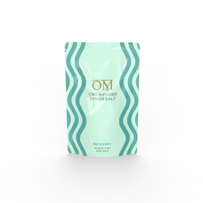 Recovery CBD Epsom Bath Salts Om Wellness
