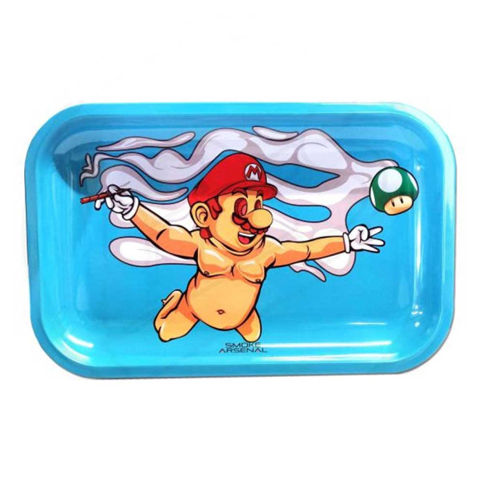 Smoke Arsenal Metal Rolling Tray - Marvana