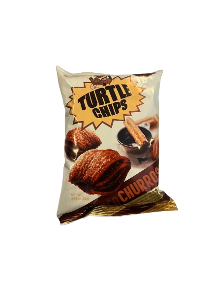 Orion Turtle Chips Choco Churros Flavor