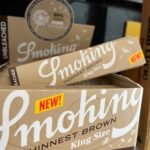 Smoking thin brown papers